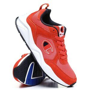 Champion 93Eighteen Classic Sneakers Groovy Papaya Peach Orange Size 8